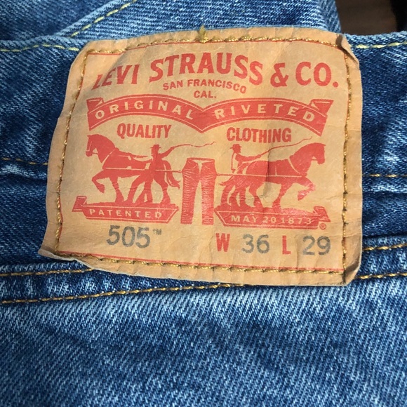 Levi's 505 Regular fit jeans - size 36 - Picture 6 of 8
